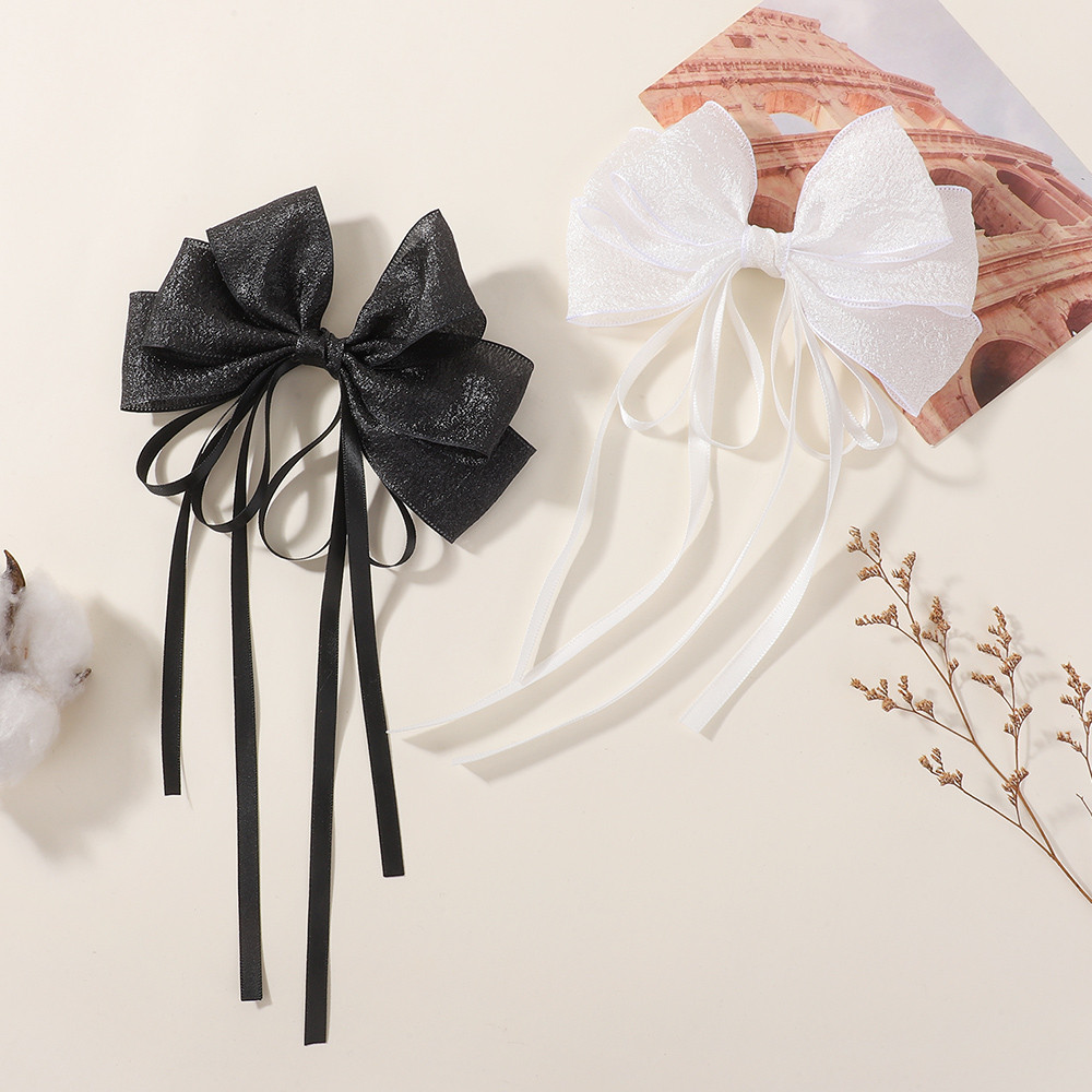 Ribbon Bow Gift - 2pcs/set Sweet Korean Lace Girls Chiffon