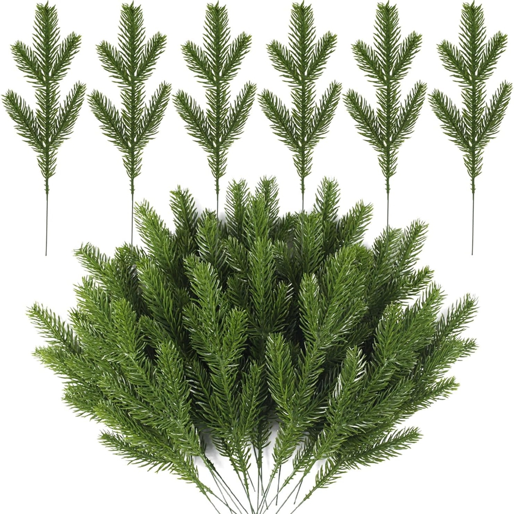 20/50Pcs Artificial Plants Chr - Christmas Tree Artificial avaliação e preço