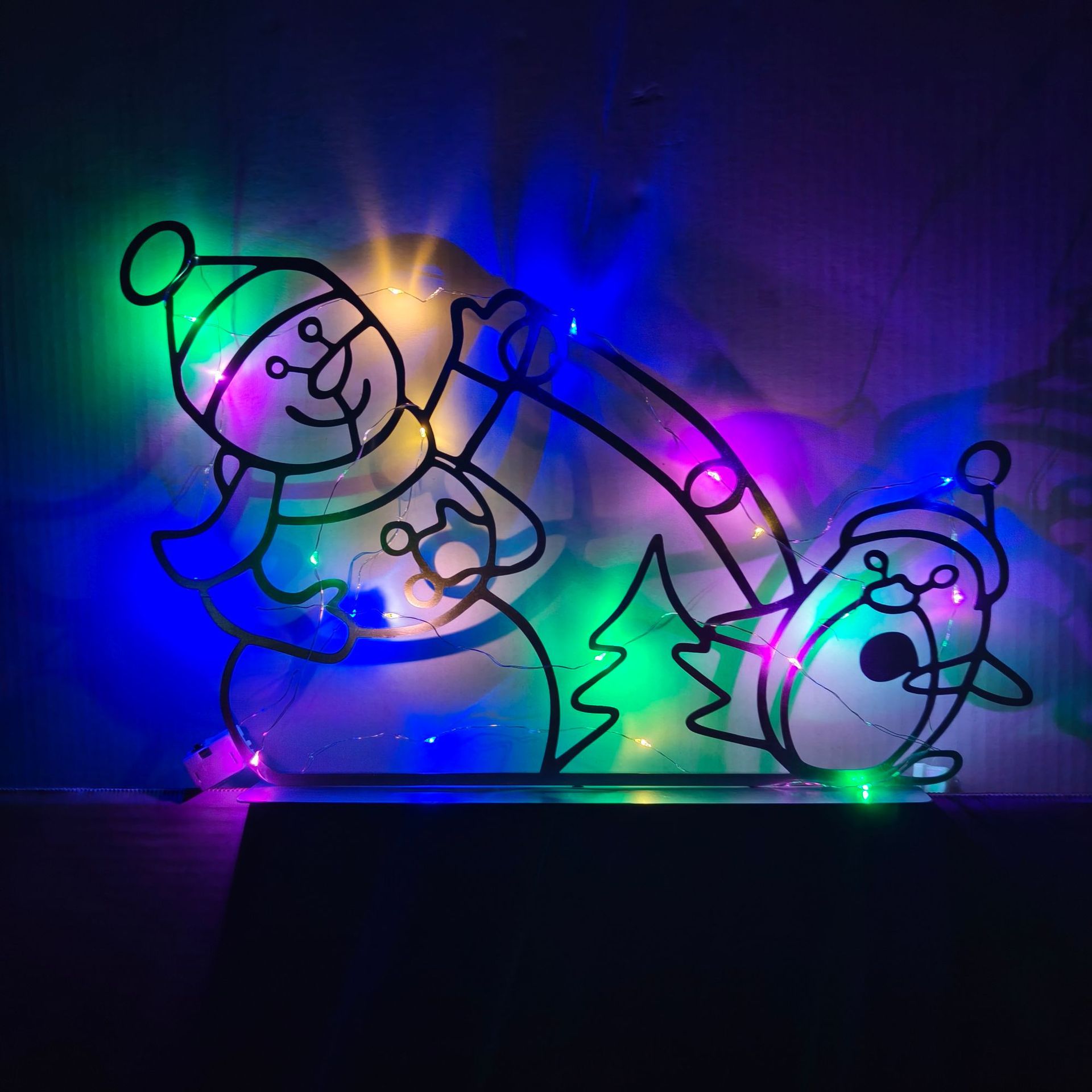 Animated Snowball Light LED Gl - Christmas Lights Outdoor avaliação e preço