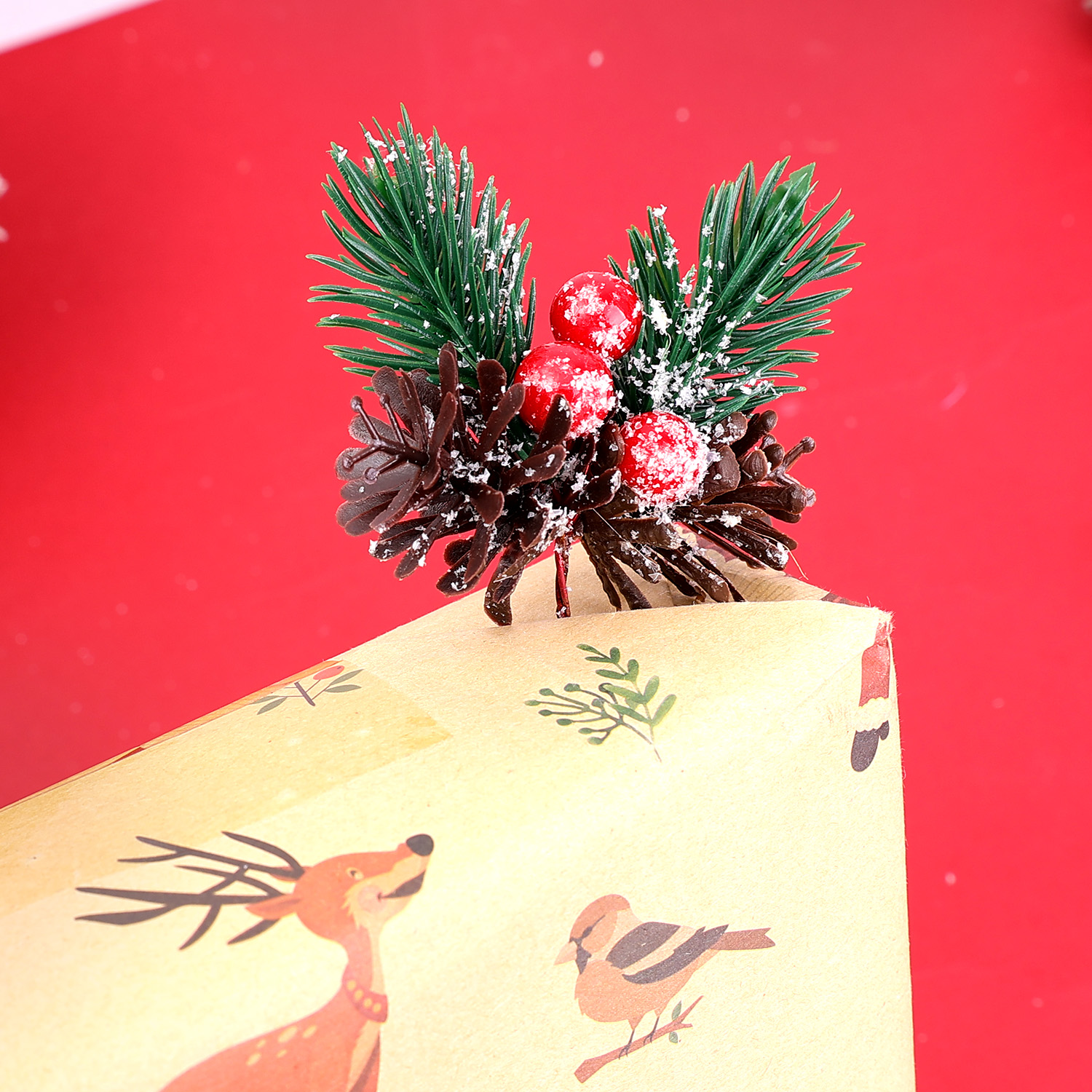 5/50Pcs Christmas Artificial P - Christmas Tree Artificial avaliação e preço