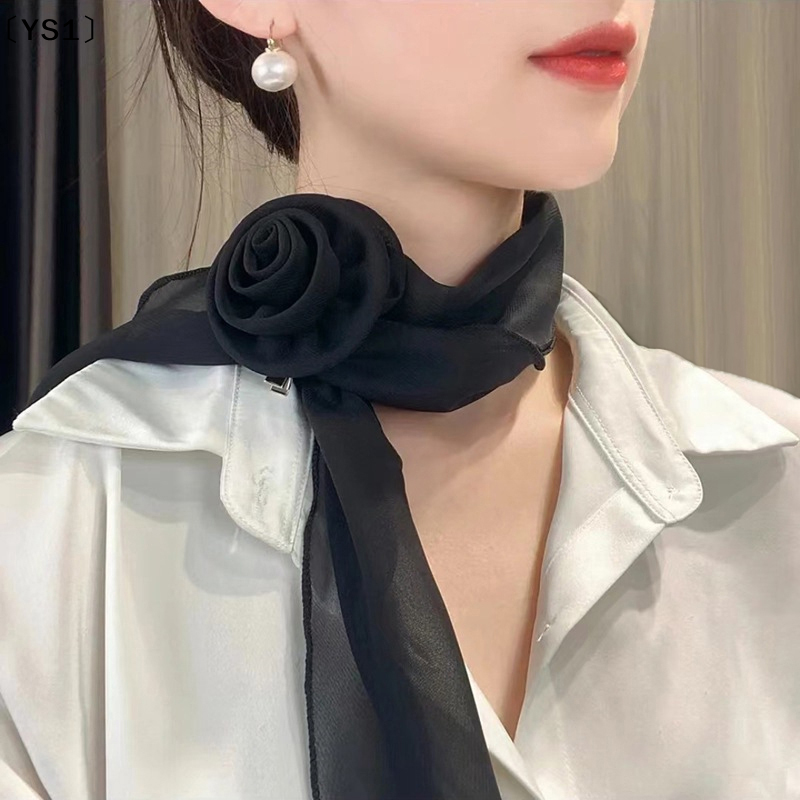 〔YS1〕Fashion Rose Flower Silk  - Ribbon Bow Gift avaliação e preço