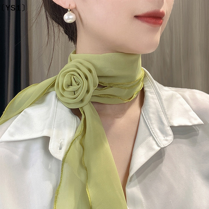 〔YS1〕Fashion Rose Flower Silk  - Ribbon Bow Gift avaliação e preço