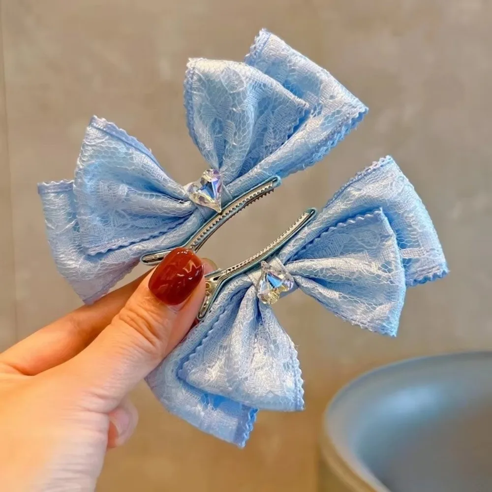 Big Blue Bows Princess Pompom  - Ribbon Bow Gift avaliação e preço