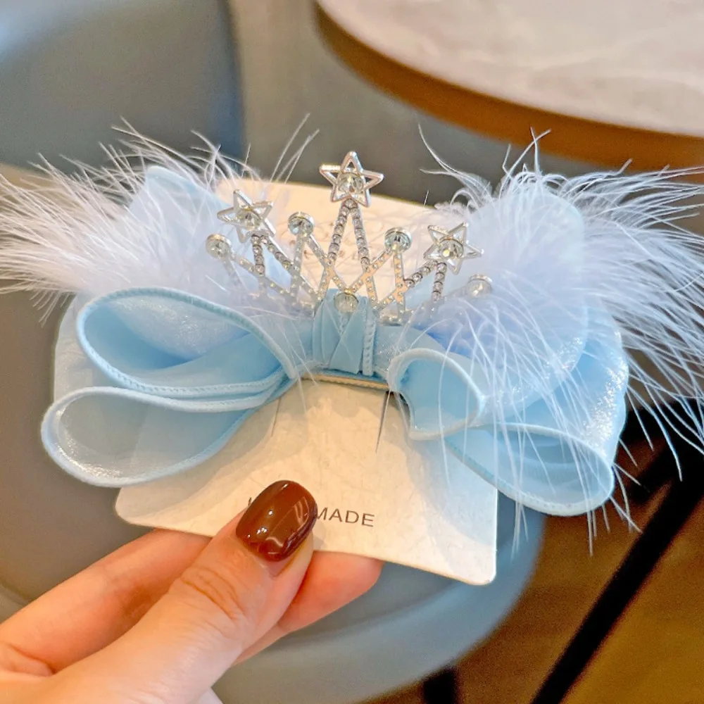 Big Blue Bows Princess Pompom  - Ribbon Bow Gift avaliação e preço