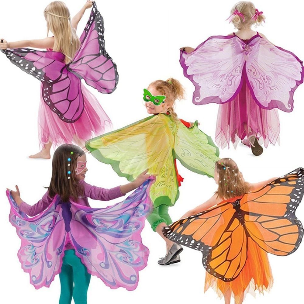 Halloween Kids Butterfly Costu - Elf Costume Christmas avaliação e preço