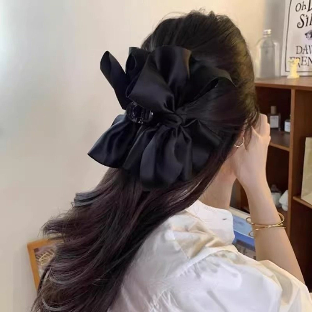 Creative Satin Big Bow Hairgri - Ribbon Bow Gift avaliação e preço