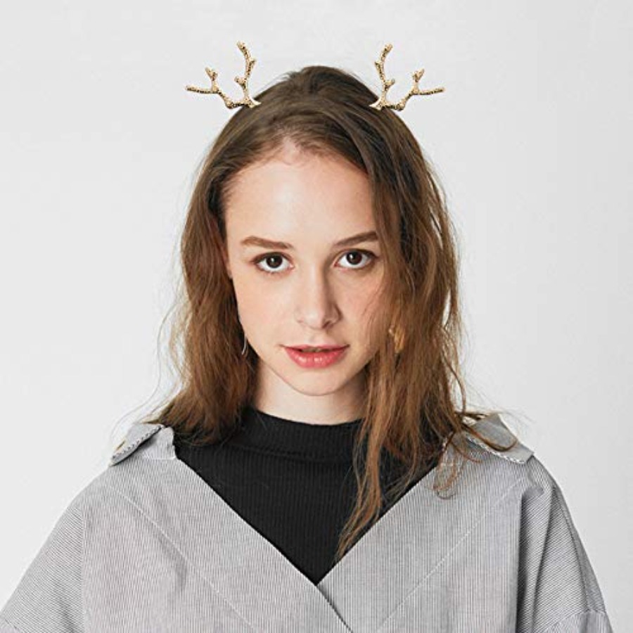 YAXAMING Christmas Reindeer An - Reindeer Antlers Headband avaliação e preço