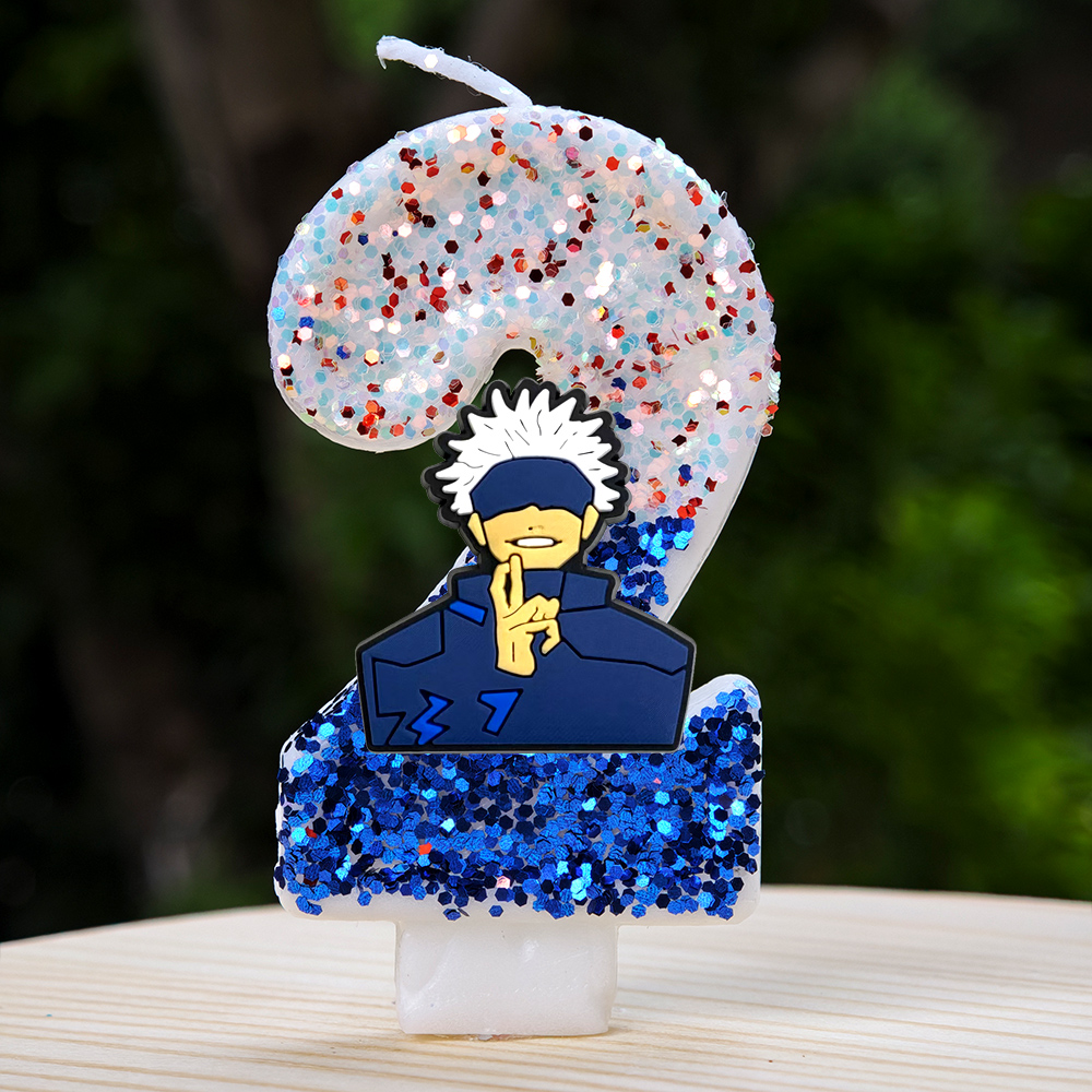 Anime Jujutsu Kaisen Birthday  - Holiday Candle Set avaliação e preço