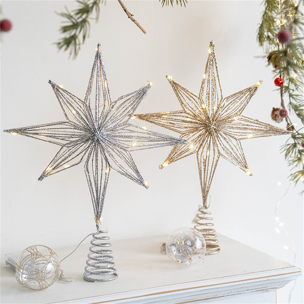 Christmas Tree Toppers Star wi - Star Tree Topper avaliação e preço