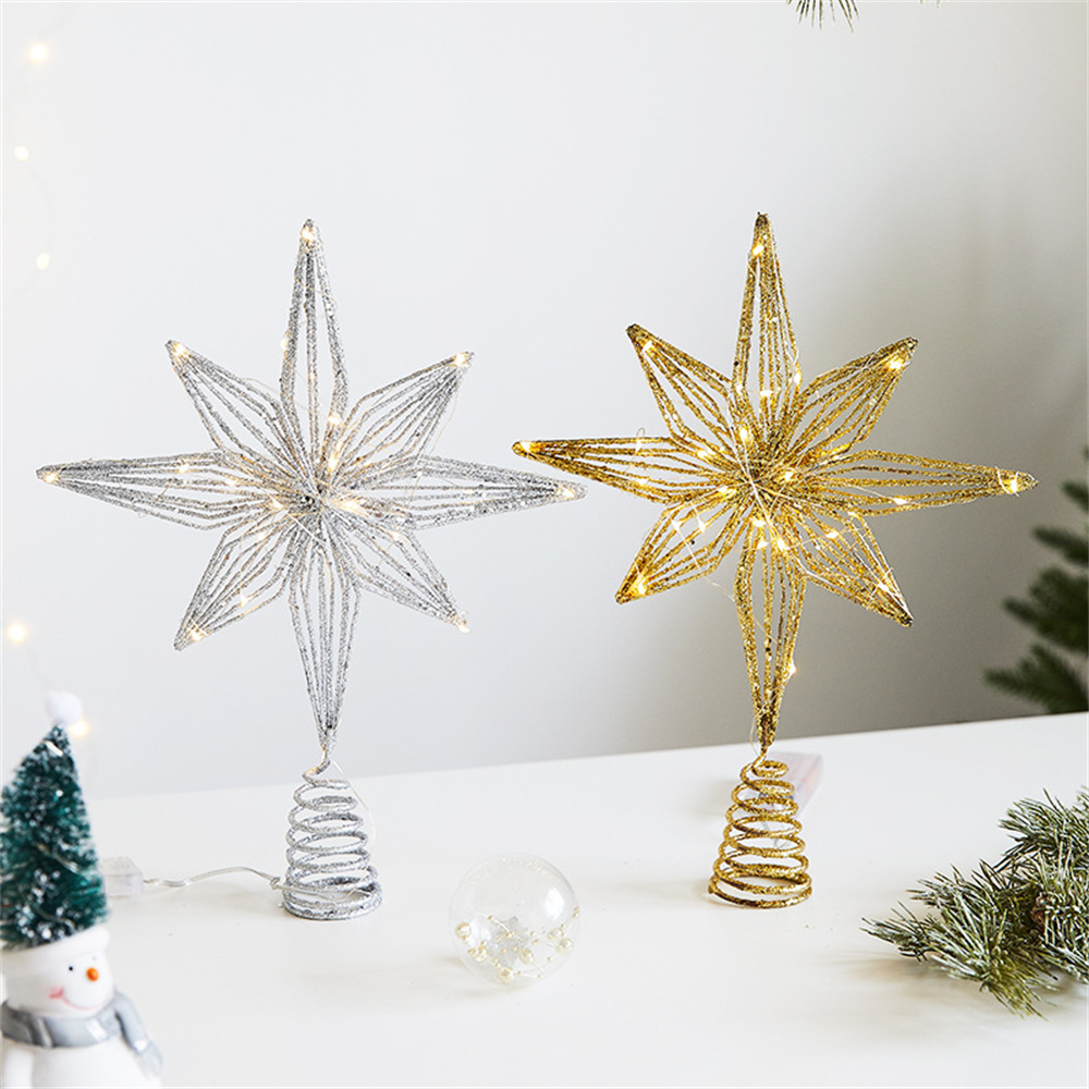 Christmas Tree Toppers Star wi - Star Tree Topper avaliação e preço