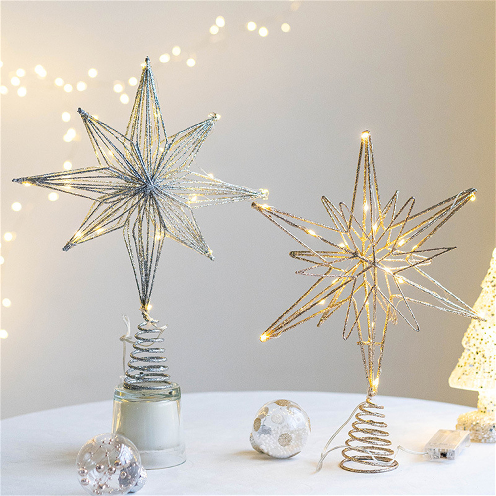 Christmas Tree Toppers Star wi - Star Tree Topper avaliação e preço