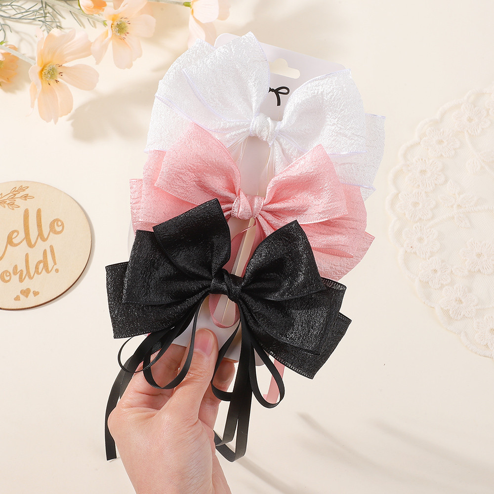 2pcs/set Sweet Korean Lace Gir - Ribbon Bow Gift avaliação e preço