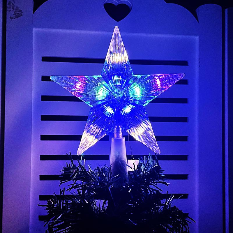15/19/23cm Christmas Tree Top  - Star Tree Topper avaliação e preço