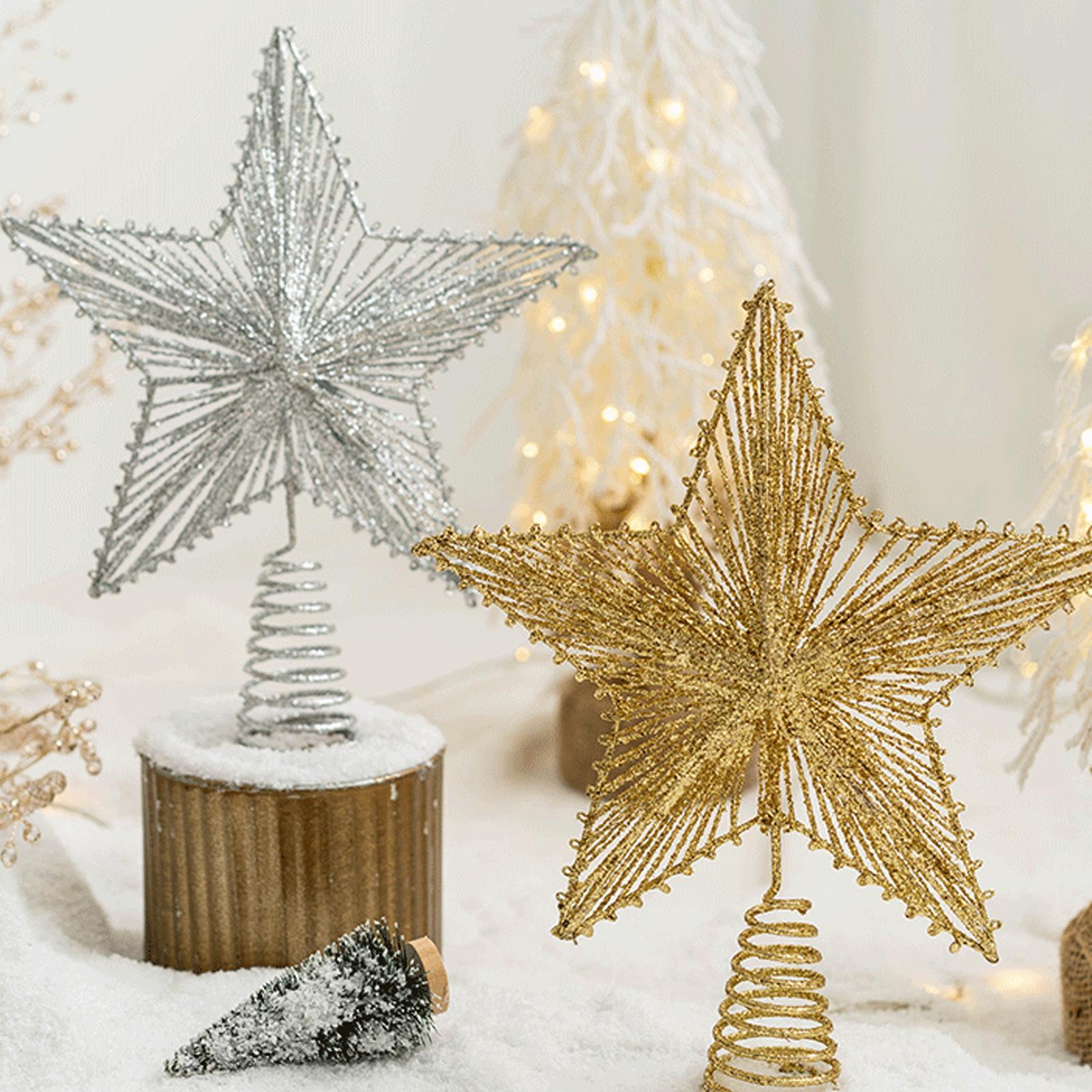 Christmas Star Tree Topper Orn - Star Tree Topper avaliação e preço