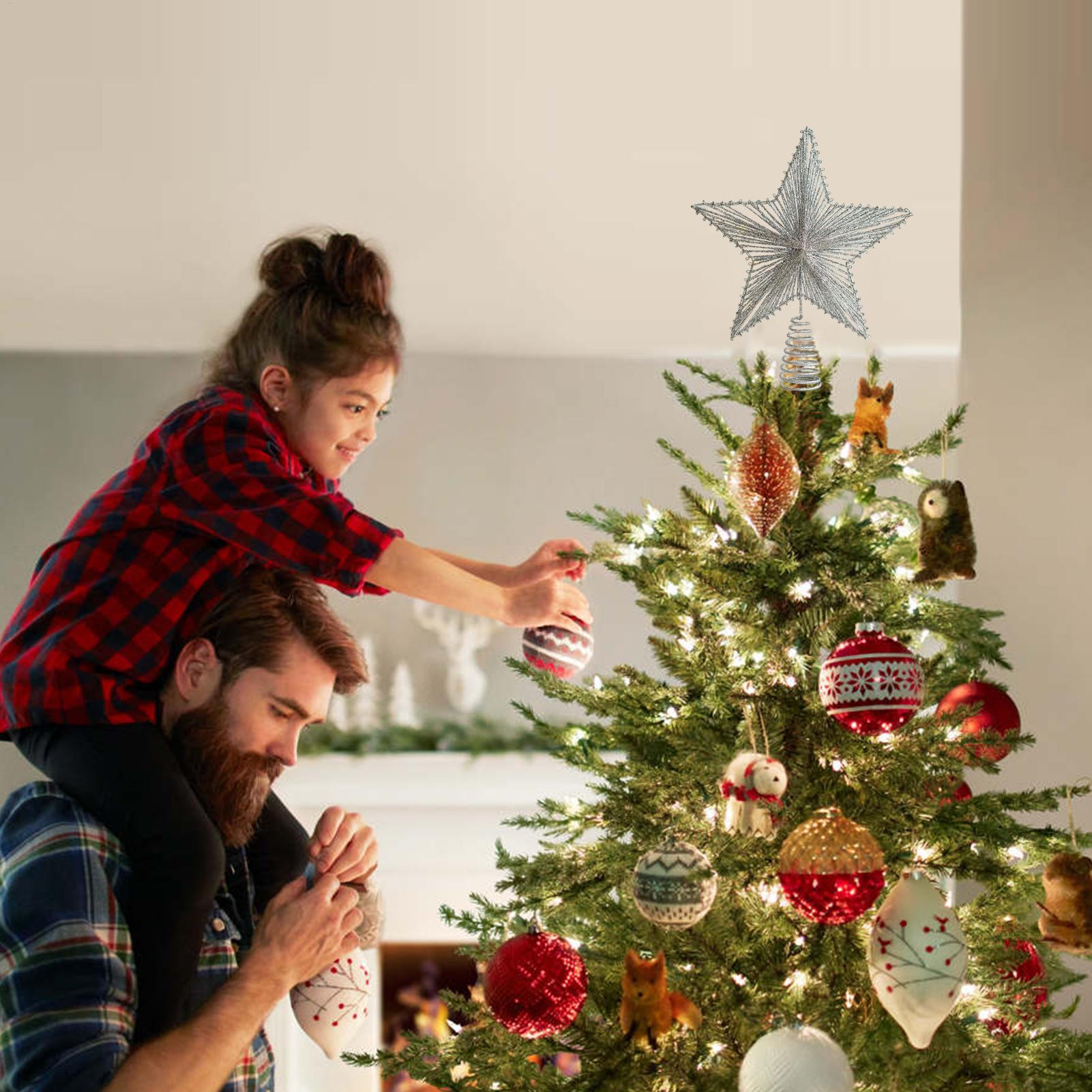 Christmas Star Tree Topper Orn - Star Tree Topper avaliação e preço