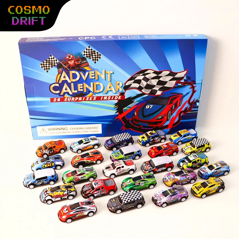 Pull Back Racing Car Advent Ca - Advent Calendar Gift avaliação e preço