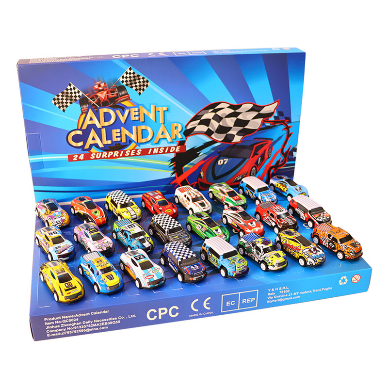 Pull Back Racing Car Advent Ca - Advent Calendar Gift avaliação e preço