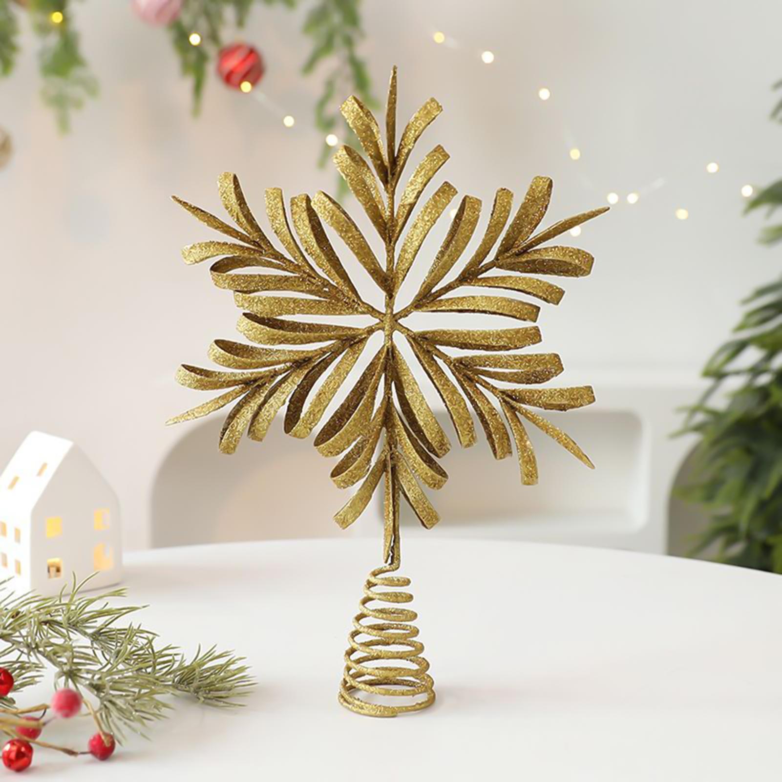 Christmas Tree Top Decoration  - Star Tree Topper avaliação e preço