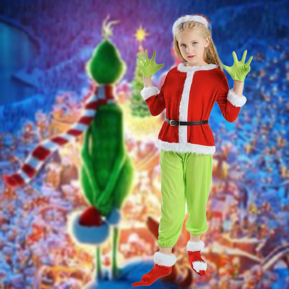 Christmas Family Cosplay Costu - Elf Costume Christmas avaliação e preço
