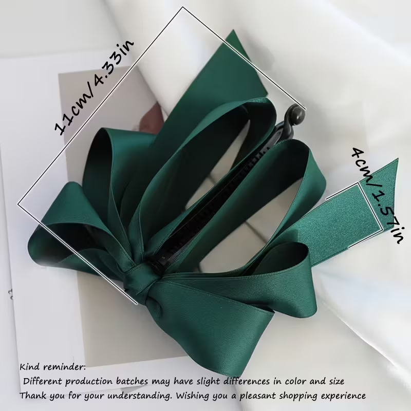 4PCS Bow Tassel Cute Hair Clip - Ribbon Bow Gift avaliação e preço