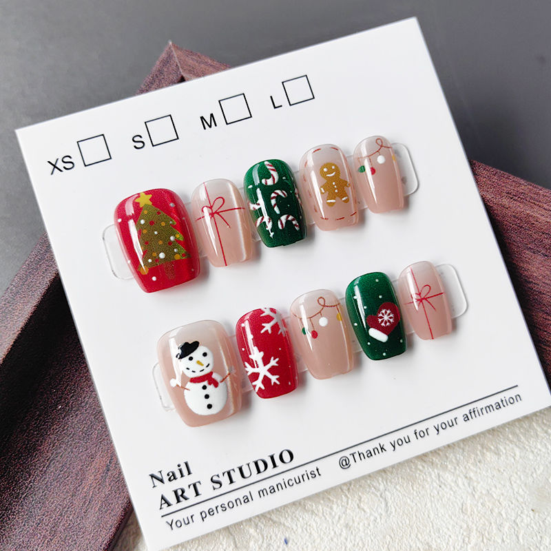 10 Pcs Christmas Half Handmade - Christmas Tree Artificial avaliação e preço