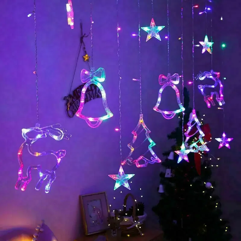 LED Fairy String Window Curtai - Led Fairy String Lights avaliação e preço