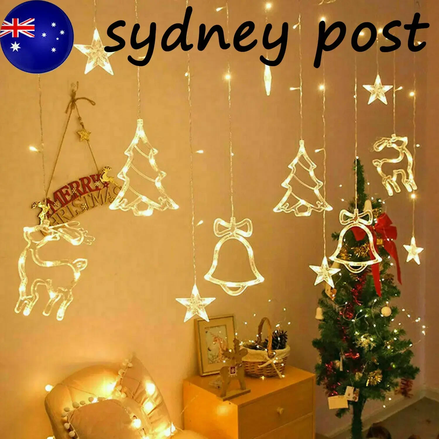 LED Fairy String Window Curtai - Led Fairy String Lights avaliação e preço