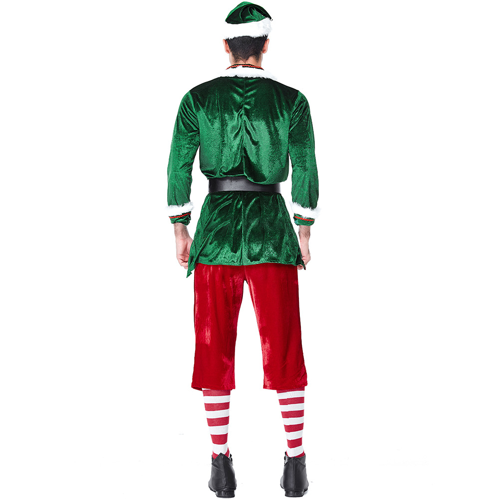 Santa Claus Costume Women Men  - Elf Costume Christmas avaliação e preço