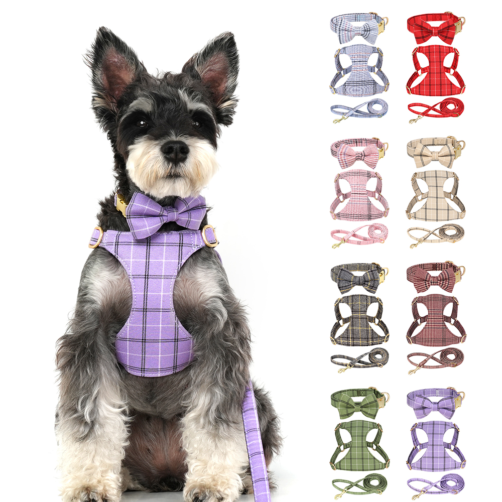 3pcs/set Dog Collar Harness le - Christmas Throw Blanket avaliação e preço
