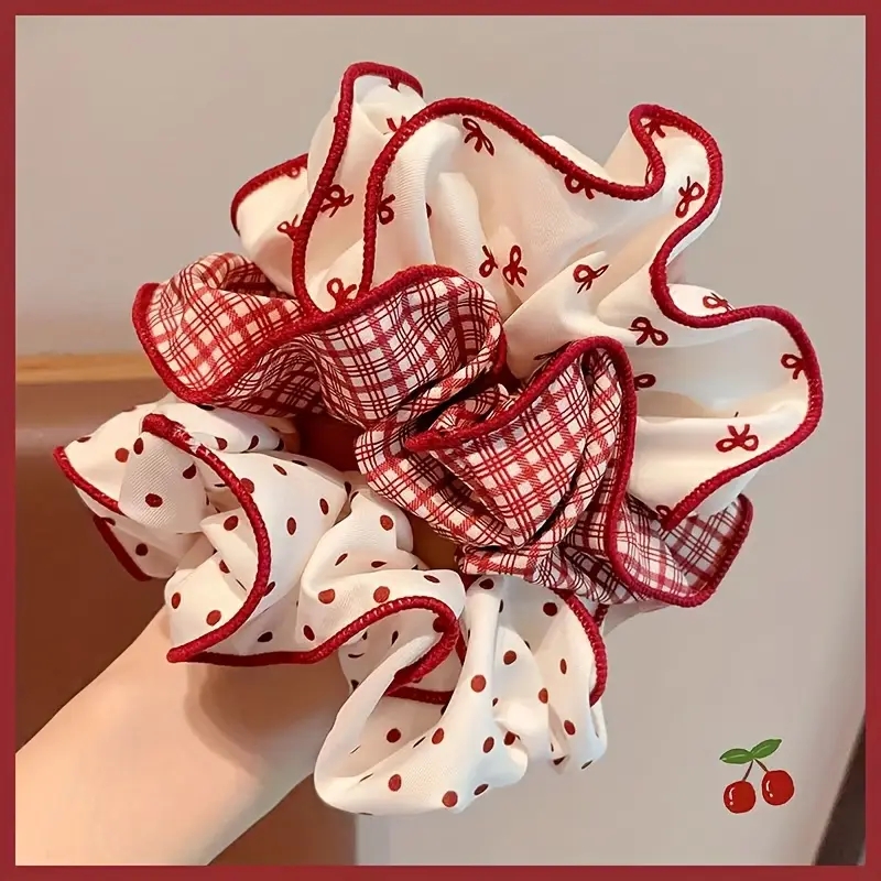 3 Pcs Sweet Red Dot Bowknot Pl - Christmas Throw Blanket avaliação e preço