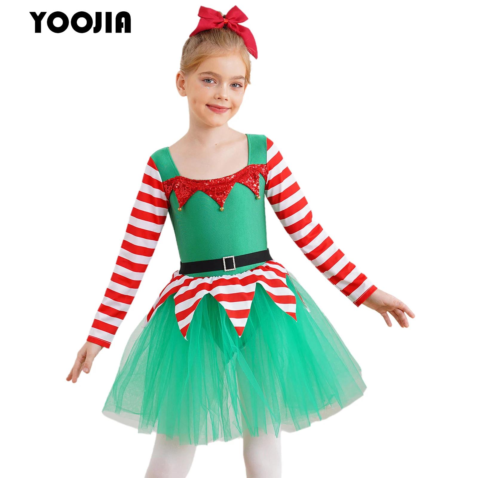 Princess Party Girls Santa Cla - Elf Costume Christmas avaliação e preço