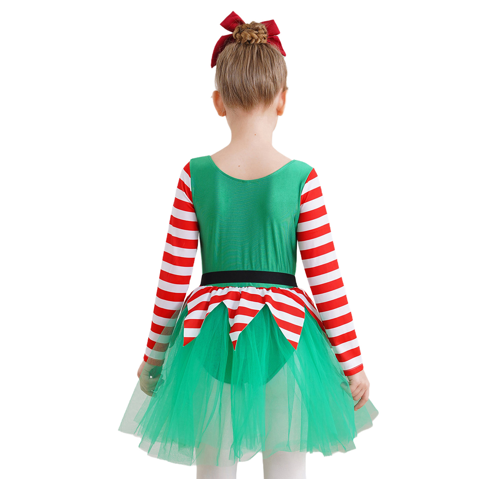 Princess Party Girls Santa Cla - Elf Costume Christmas avaliação e preço
