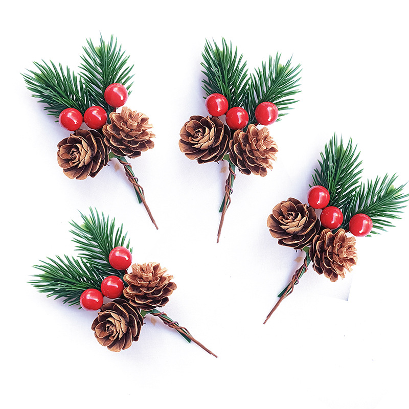 10pcs Set of Artificial Pine C - Christmas Tree Artificial avaliação e preço