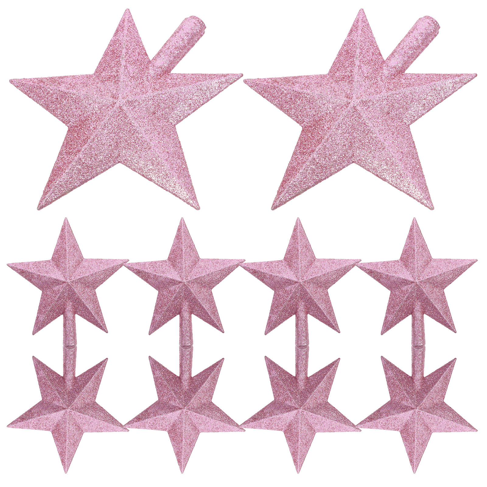 10Pcs Christmas Tree Star Topp - Star Tree Topper avaliação e preço