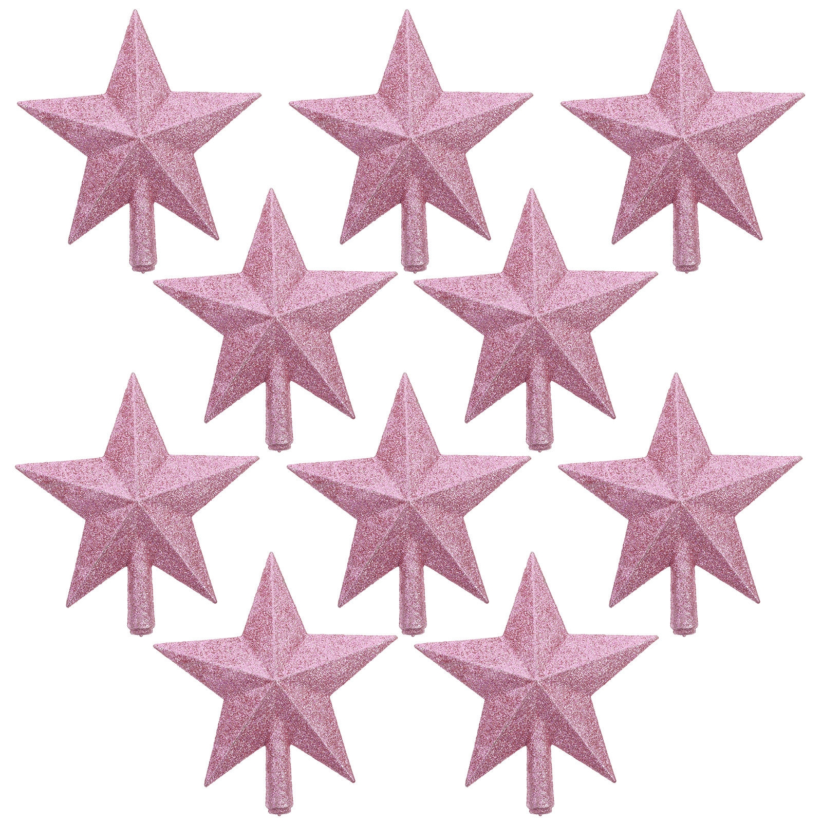 10Pcs Christmas Tree Star Topp - Star Tree Topper avaliação e preço