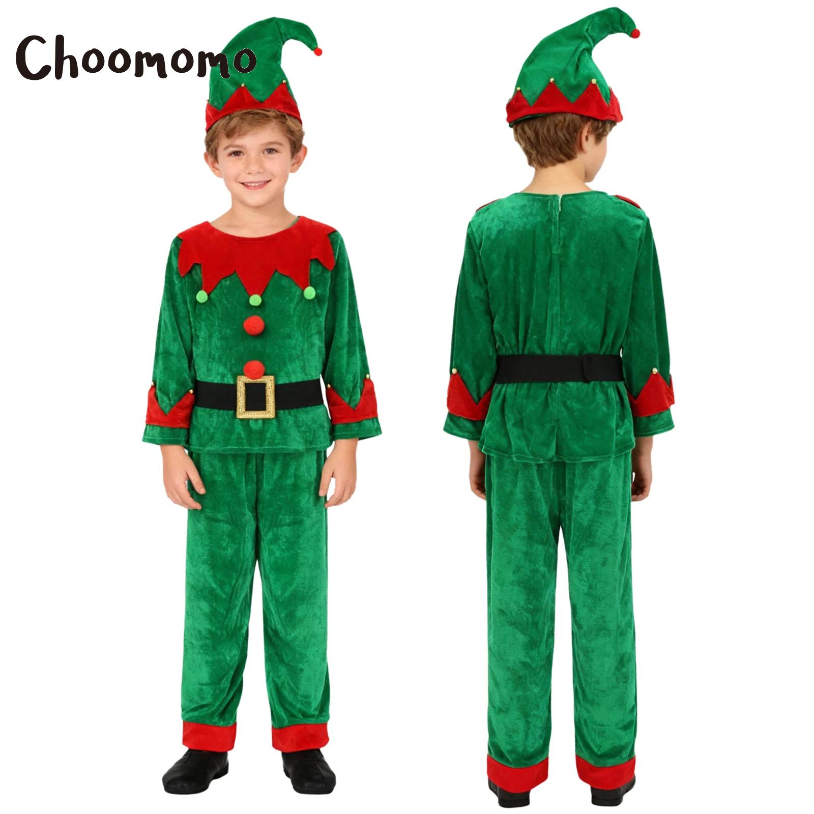 Boys Christmas Elf Costume Xma - Elf Costume Christmas avaliação e preço