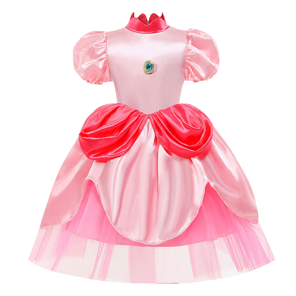 2026 Summer Girls Pink Peach P - Elf Costume Christmas avaliação e preço
