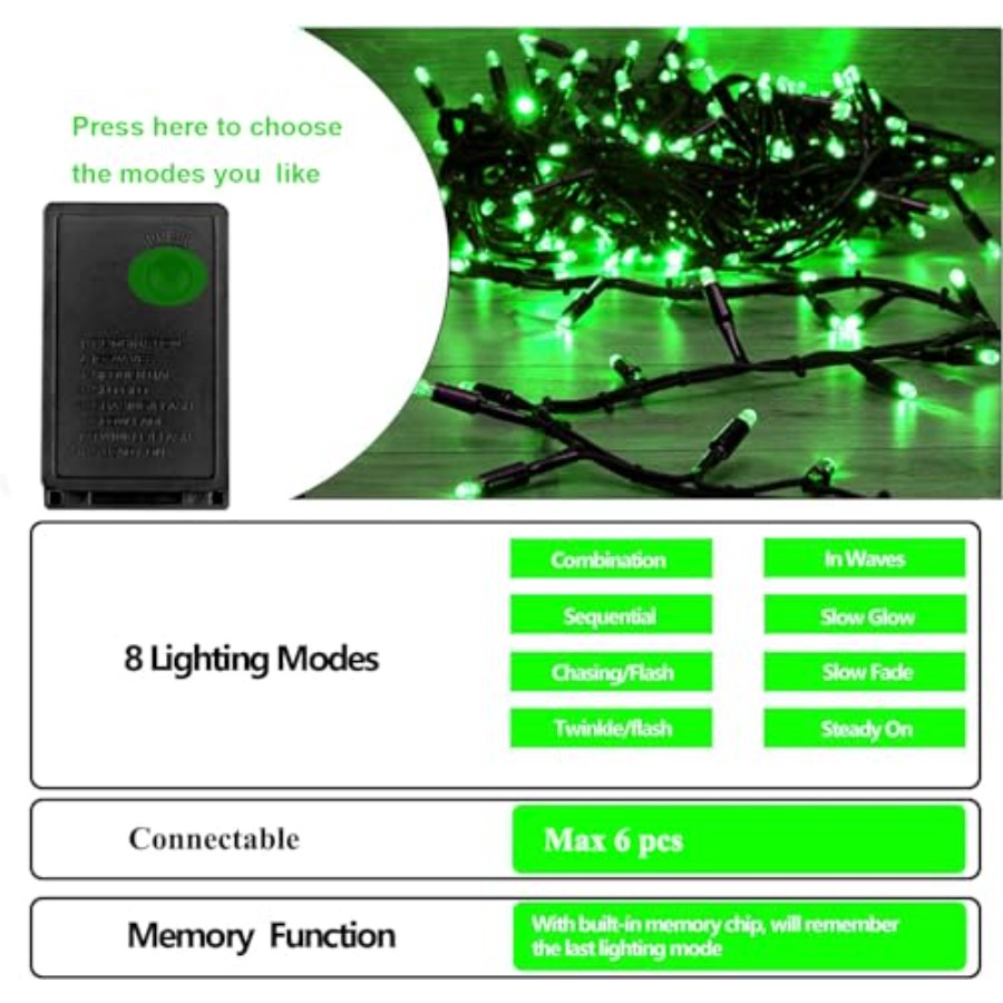 St. Patrick's Day Fairy Lights - Led Fairy String Lights avaliação e preço