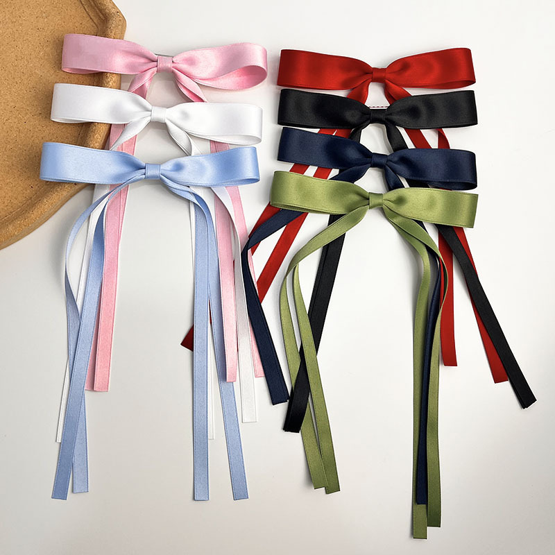Vintage Ribbon Bow Cute Hairpi - Ribbon Bow Gift avaliação e preço
