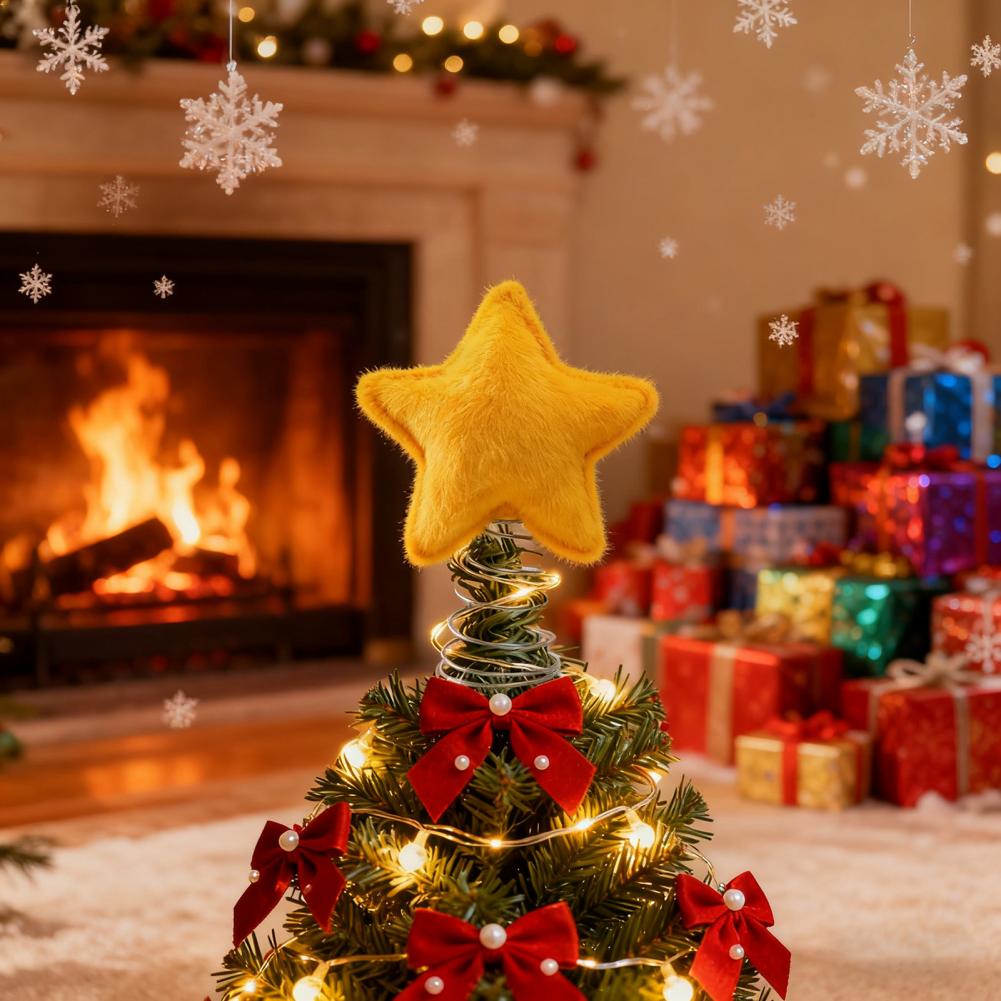 Plush Star Tree Topper Plush F - Star Tree Topper avaliação e preço