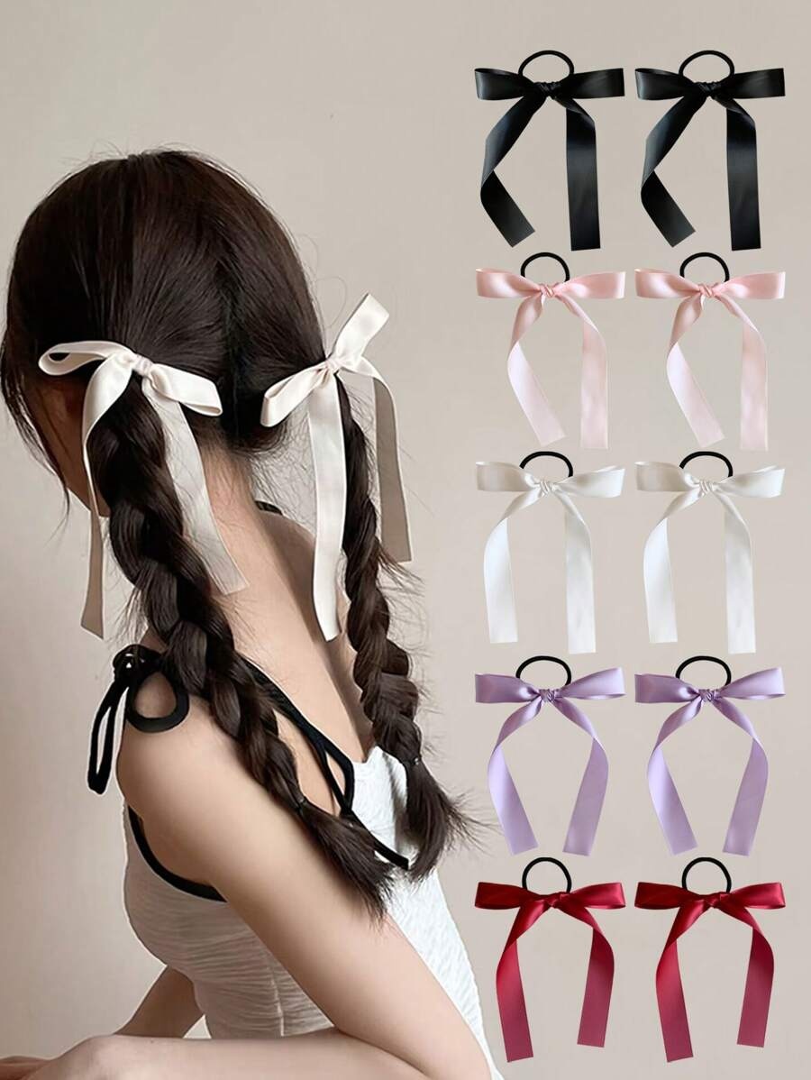 2pcs/set women's fashion multi - Ribbon Bow Gift avaliação e preço