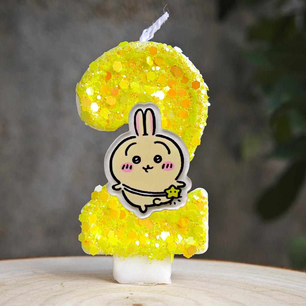 Chiikawa Hachiware Usagi Birth - Holiday Candle Set avaliação e preço