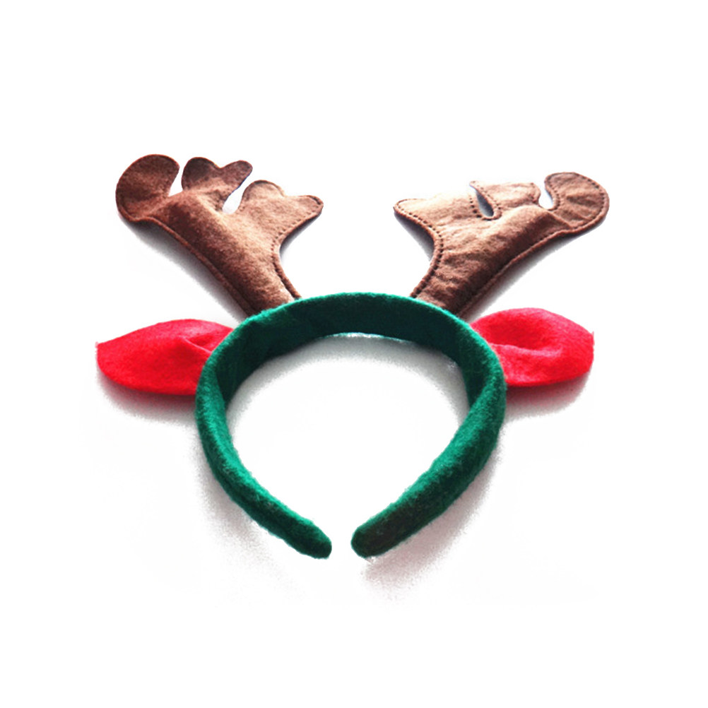 Reindeer Antler Headband Green - Reindeer Antlers Headband avaliação e preço