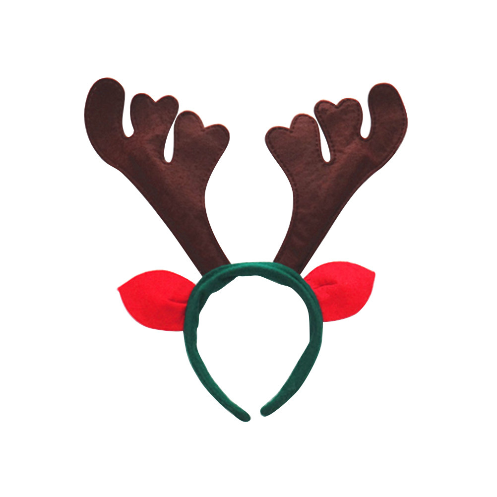 Reindeer Antler Headband Green - Reindeer Antlers Headband avaliação e preço