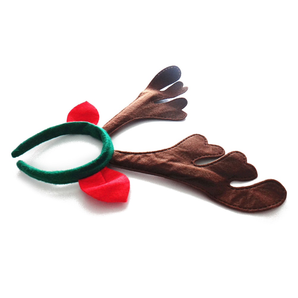 Reindeer Antler Headband Green - Reindeer Antlers Headband avaliação e preço