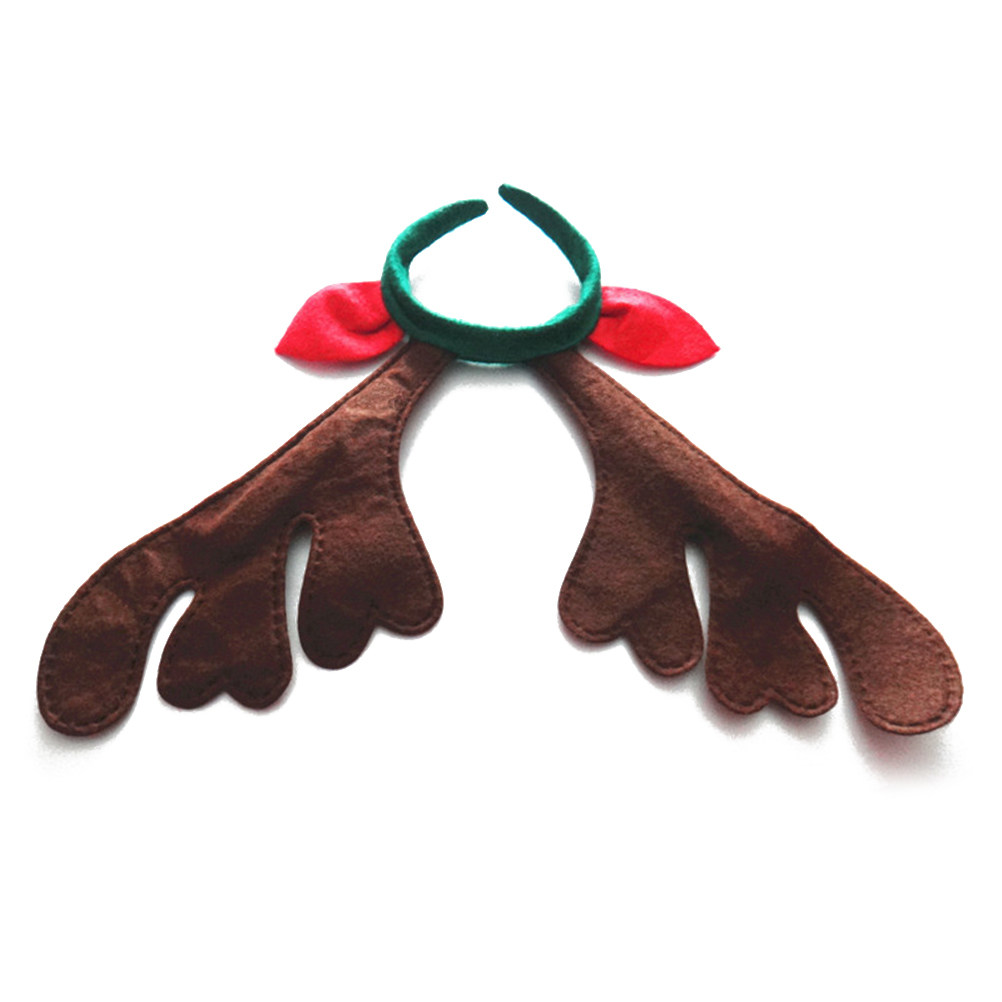 Reindeer Antler Headband Green - Reindeer Antlers Headband avaliação e preço