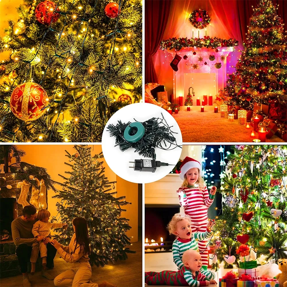 8 Modes Timer LED Christmas Tr - Star Tree Topper avaliação e preço