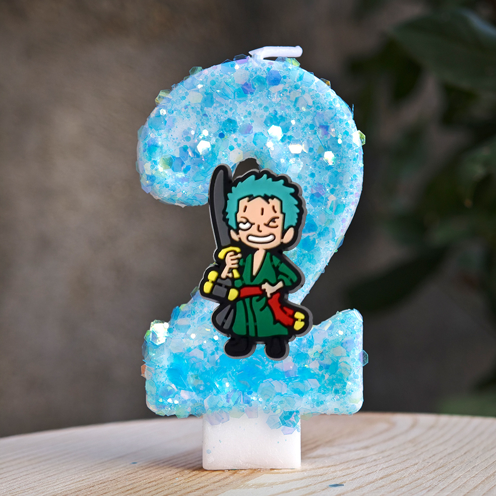 One Piece Theme Cartoon Candle - Holiday Candle Set avaliação e preço