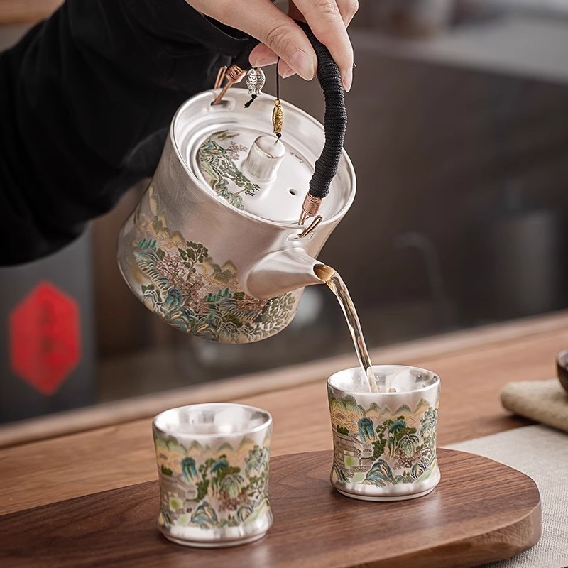 PYH Liu Yin one pot two cups p - Gift Box Wrap Set avaliação e preço